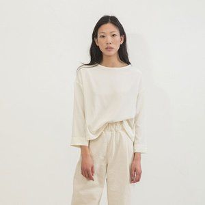 Elizabeth Suzann Andy Trouser in Cotton Canvas